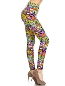 Women's Ultra Buttery Soft Print Fashion Leggings Batch6