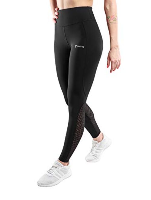 Aimo Sport Workout Leggings-Running Leggings-High Waisted Leggings-Pocket Tights