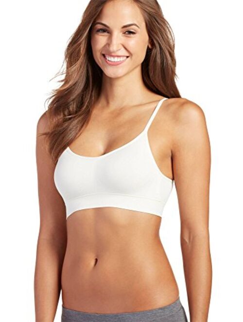 Jockey Women's T-Shirts Modern Micro Seamfree Cami Strap Bralette