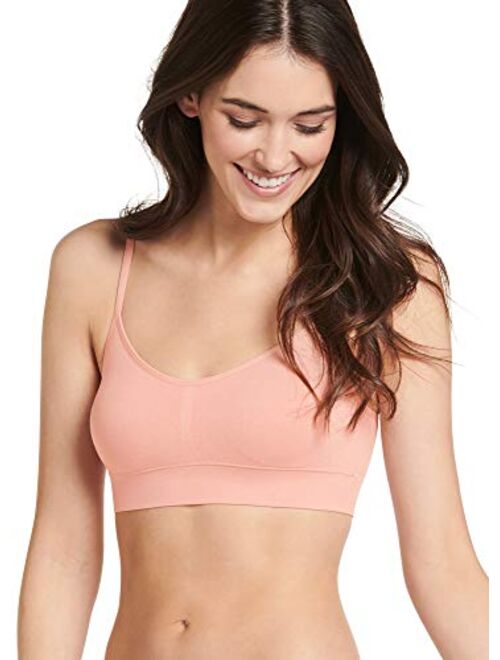 Jockey Women's T-Shirts Modern Micro Seamfree Cami Strap Bralette