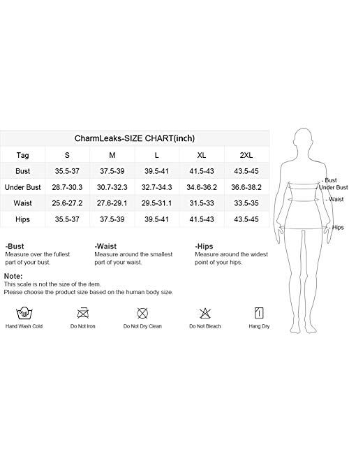 CharmLeaks Women's Sport Pro One Piece Swimsuit Athletic Racerback Swimwear