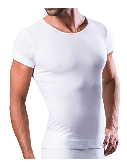 Dr.WALT - Men's Undershirt Vest Produced with Technical Sports Yarns for Everyday use, Thermal, Ultralight and Bacteriostatic