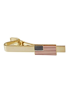 Official American Flag Tie Bar