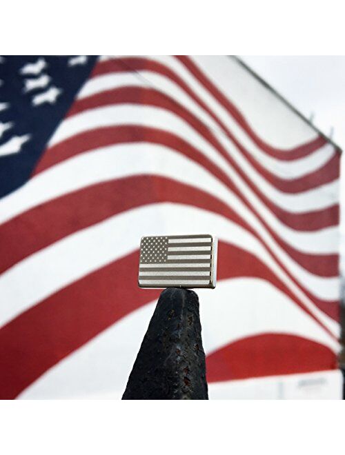 Tie Mags, The American Flag, Magnetic Tie Clip, Lapel Pin, Made in The USA