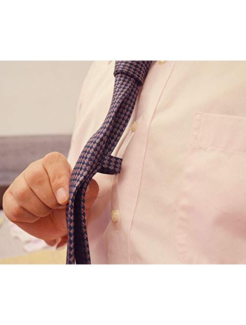 24-Pack Invisible Tie Stays tie Holder Alternative to Tie Bars and Tie Clips