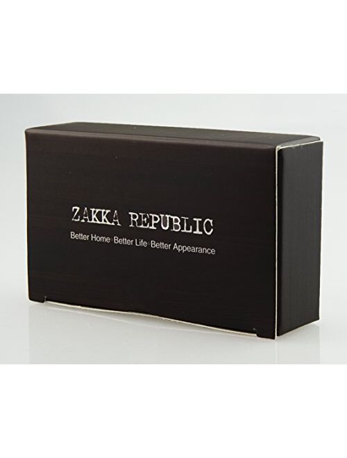 Mens Fashion Neckie Tie Clips Bar Set & 2pc Cufflinks, By Zakka Republic