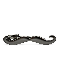 Mens Beard Tie Clip Bar Normal Size Skinny Boys Slim Moustache Gift