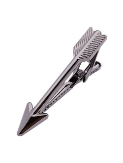 HAWSON Interesting Tie Clip 2.2 Inch Silver Color Mens Necktie Accessory