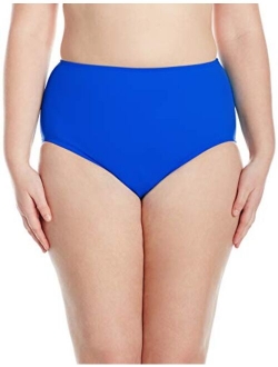 Women's High Waist Hipster Bikini Swimsuit Bottom