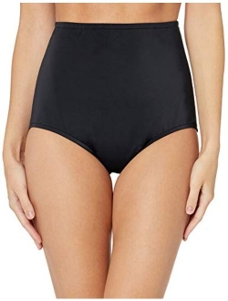 Women's High Waist Hipster Bikini Swimsuit Bottom