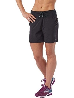 R-Gear Women's 7-inch Running Workout Shorts with Zipper Back Pocket for Gym, Sports, Leisure | Inspiration