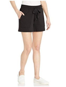 Amazon Brand - Daily Ritual Women's Terry Cotton & Modal Patch-Pocket Short