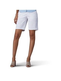 Women's Straight Fit Tailored Chino Bermuda Short