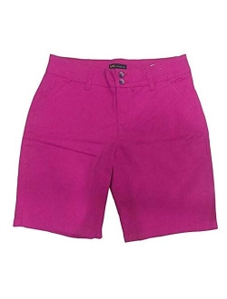 Women's Straight Fit Tailored Chino Bermuda Short