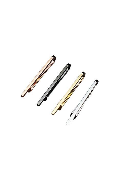 HAWSON 1.5 Inch Tie Clip for Men - Best Gifts for Skinny Tie