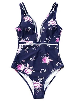 Women's in The Forest One-Piece Swimsuit Beach Swimwear Bathing Suit