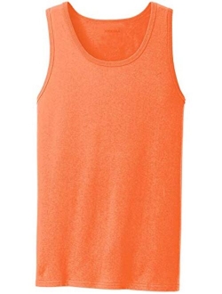 Joe's USA Mens Core Cotton Tank Tops in Adult Sizes: S-4XL