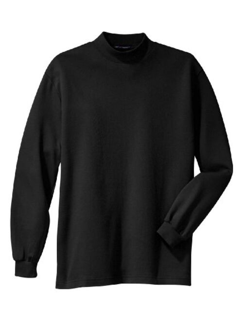 Port Authority Interlock Knit Mock Turtleneck