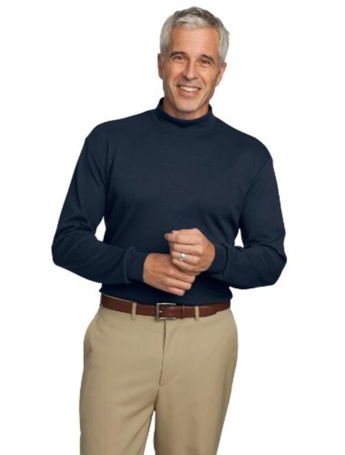 Port Authority Interlock Knit Mock Turtleneck