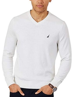 Men's Classic Fit Soft Lightweight Jersey V-Neck Sweater