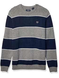 Chaps Men's Classic Fit Cotton Crewneck Sweater