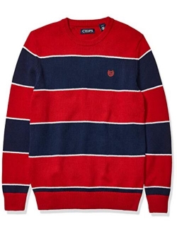 Chaps Men's Classic Fit Cotton Crewneck Sweater