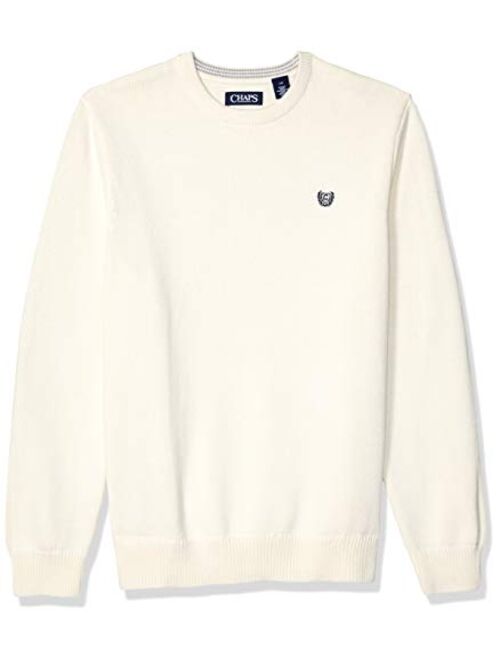 Chaps Men's Classic Fit Cotton Crewneck Sweater