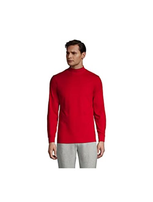 Lands' End Men's Super-T Mock Turtleneck