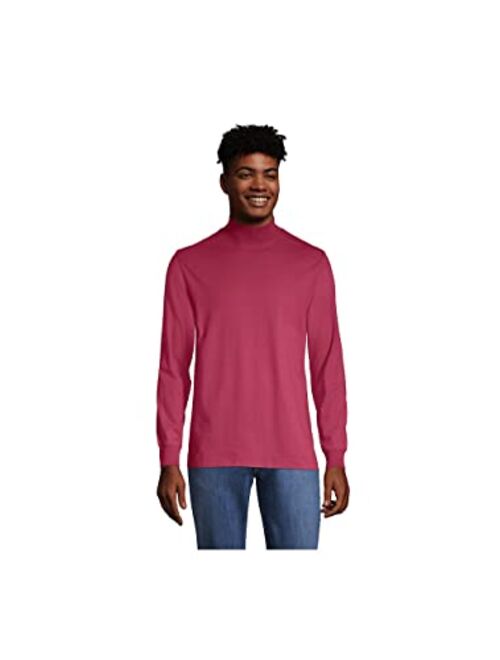 Lands' End Men's Super-T Mock Turtleneck