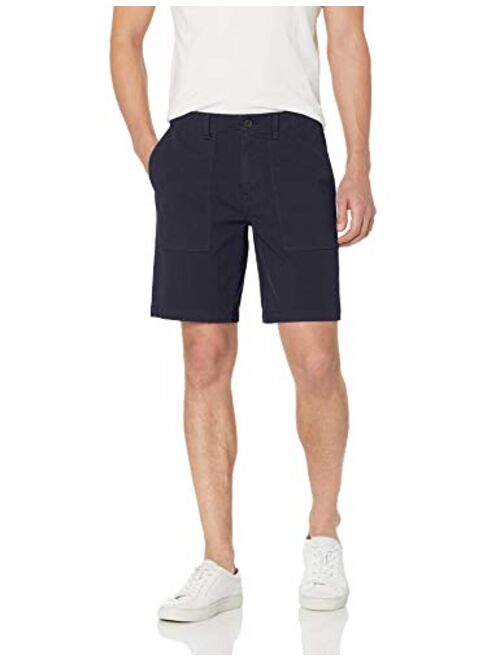 Amazon Brand - Goodthreads Men's 9 Cotton Solid Above Knee Regular Fit Short