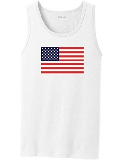 Joe's USA Custom Graphic Tank Tops in Sizes S-4XL