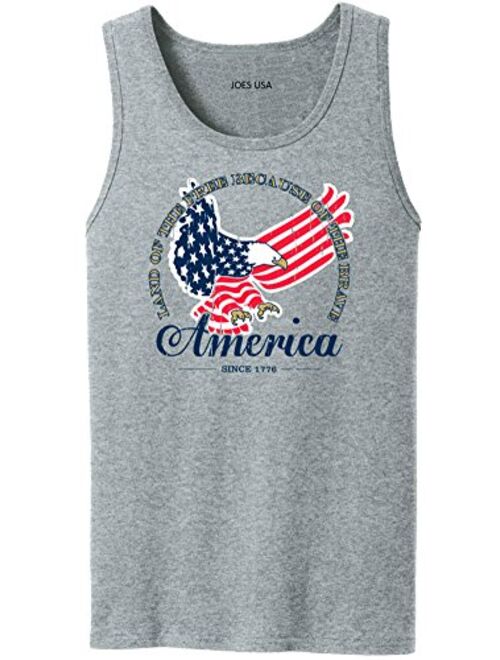 Joe's USA Custom Graphic Tank Tops in Sizes S-4XL