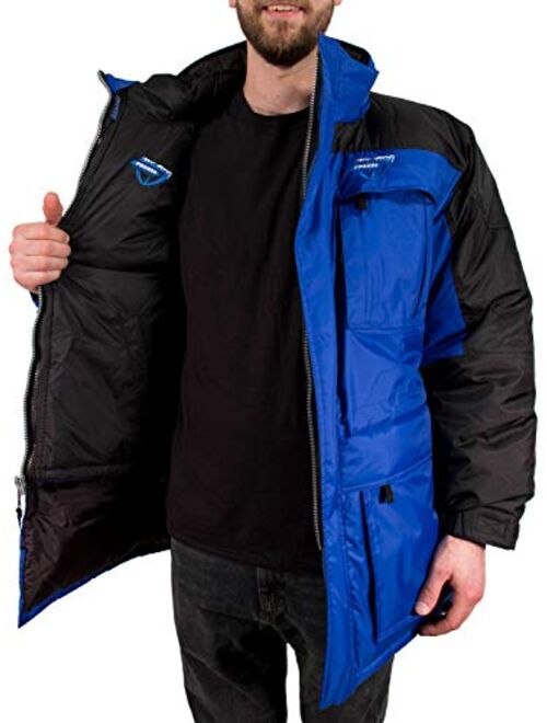 Freeze Defense 3in1 Men's Winter Coat Jacket Warm Parka w/Insulated Snow Vest