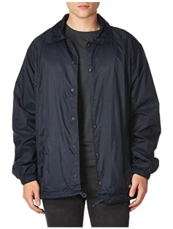 Men's Snap-Front Nylon Jacket