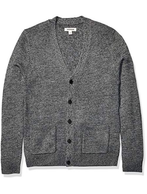 Amazon Brand - Goodthreads Men's Supersoft Marled Cardigan Sweater