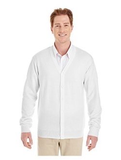 Harriton Pilbloc V-Neck Button Cardigan Sweater (M425)