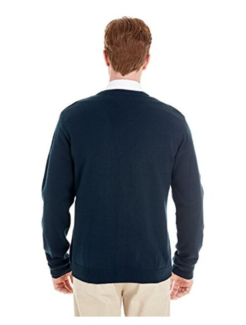 Harriton Pilbloc V-Neck Button Cardigan Sweater (M425)