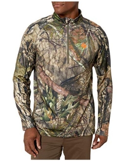 Nomad mens Transition 1/4 Zip | Thermo-regulating & Quick Drying Performance Hunting Shirt