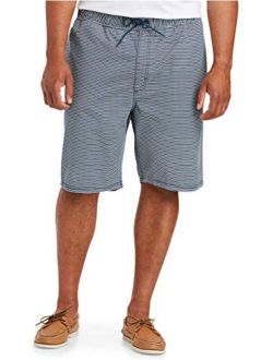 Men's Big and Tall Drawstring Walk Short fit by DXL