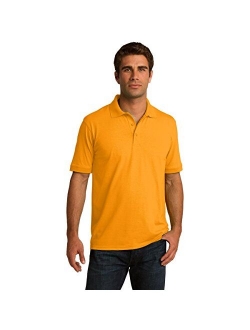 Clothe Co. Men's Big and Tall Short Sleeve Jersey Knit Polo Shirt