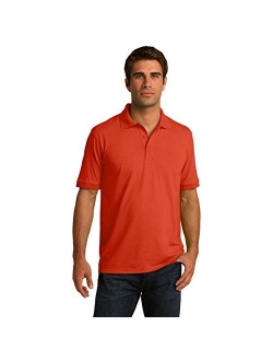 Clothe Co. Men's Big and Tall Short Sleeve Jersey Knit Polo Shirt