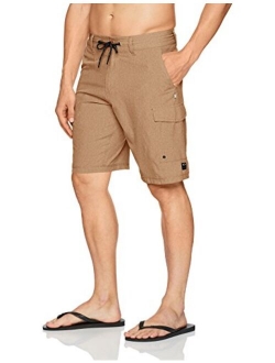 Mens Cargo Hybrid 21 Short - 4-Way Stretch Fabric Hydro-Free Technology - Sport Shorts for Men