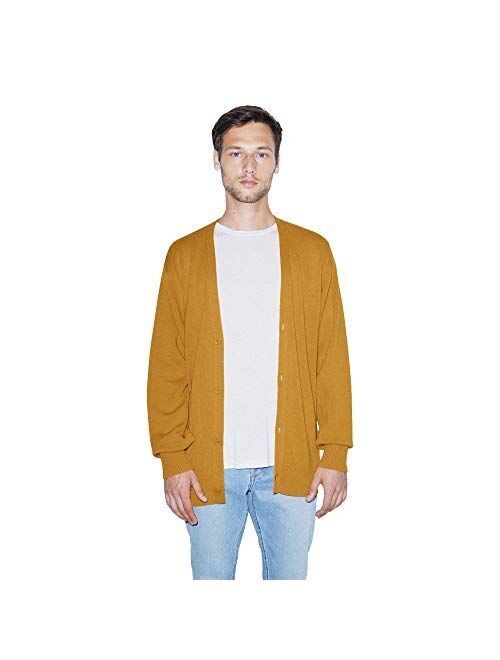 American Apparel Men's Basic Knit Long Sleeve Cardigan