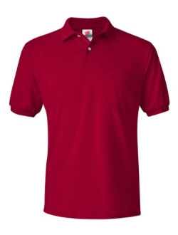 Men's Comfortblend Ecosmart Jersey Pocket Polo