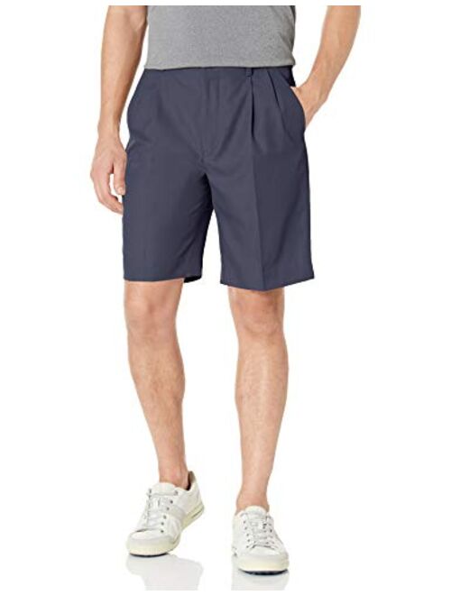 Louis Raphael GOLF Men's Pleated Performance Soil Release Moisture Wicking Golf Short