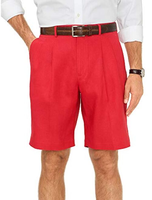 Paul Fredrick Men's Linen Pleated Shorts