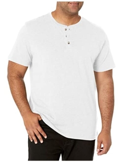 Authentics Men's Short Sleeve Henley Tee