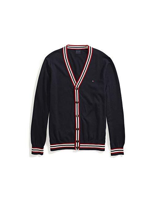 Tommy Hilfiger Men's Adaptive Cardigan Sweater with Magnetic Buttons