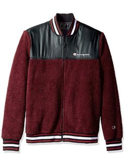 LIFE Men's Sherpa Baseball Jacket