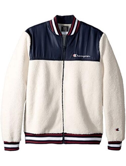 LIFE Men's Sherpa Baseball Jacket